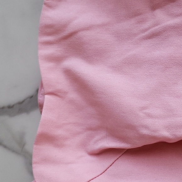 Belle Poque Retro Vintage Short Sleeve Off Shoulder Swing Dress in Pink Size S - Picture 4 of 9